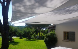 Voile d'ombrage triangle 3 x 3 x 3 m Sable Voile d'ombrage triangle 3 x 3 x 3 m Sable